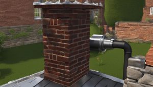 Kachelaansluiting rookkanaal