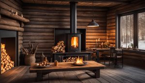 Rookkanaal houtgestookte kachel