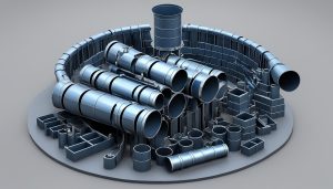 Rookkanaal verloopstuk