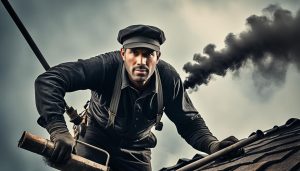 Schoorsteenveger rookkanaal